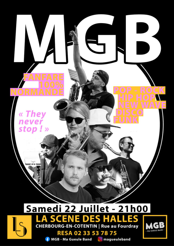 MGB Cherbourg Tour La scène des Halles CherBOUGEtoi